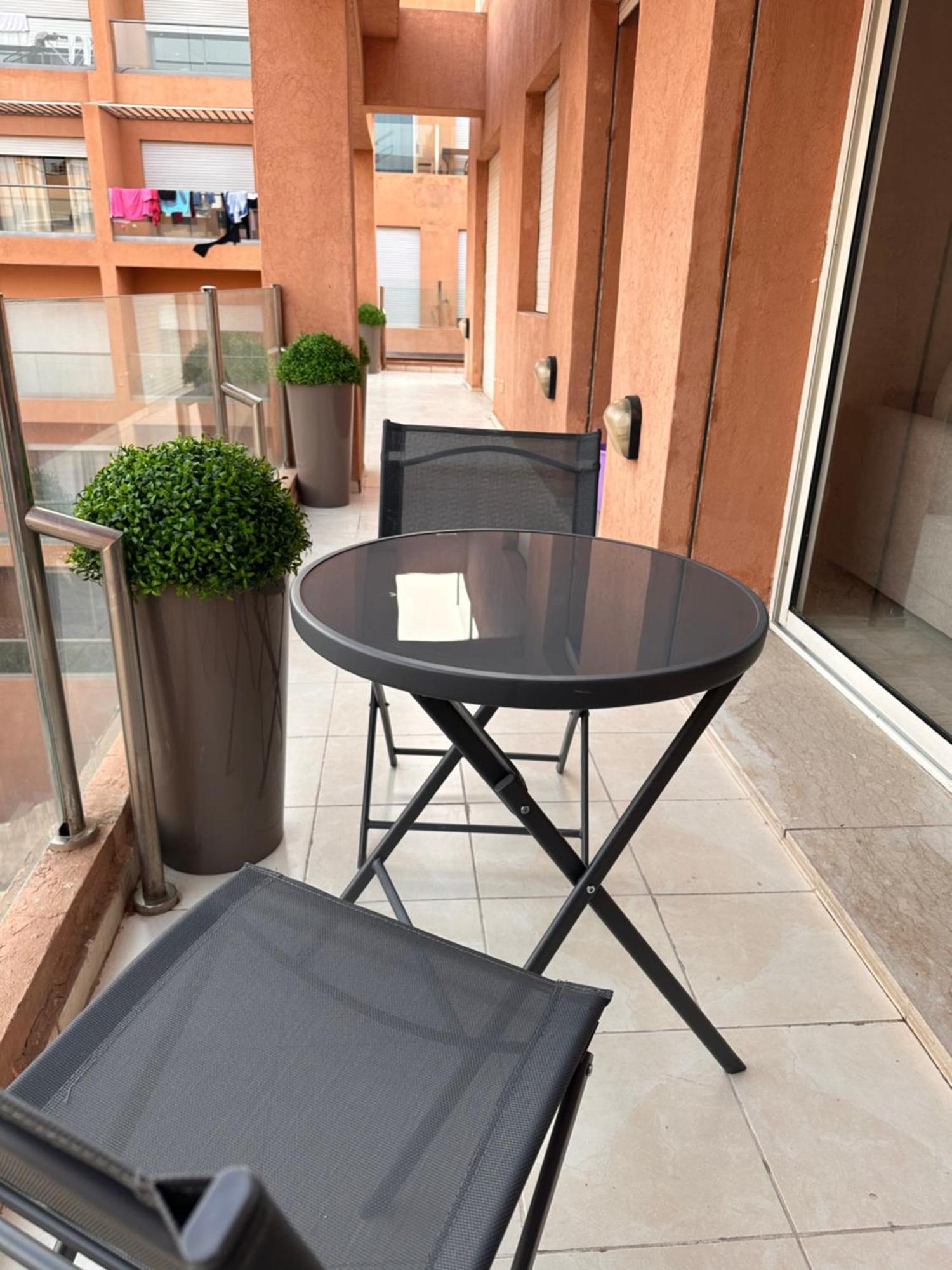 Appartement Centre Gare Gueliz Chic Et Cosy De Marrakech マラケシュ エクステリア 写真